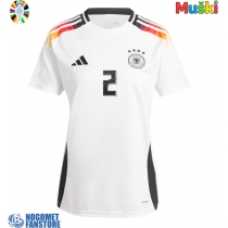 Njemačka Antonio Rudiger #2 Domaci Dres EP 2024 Kratak Rukav